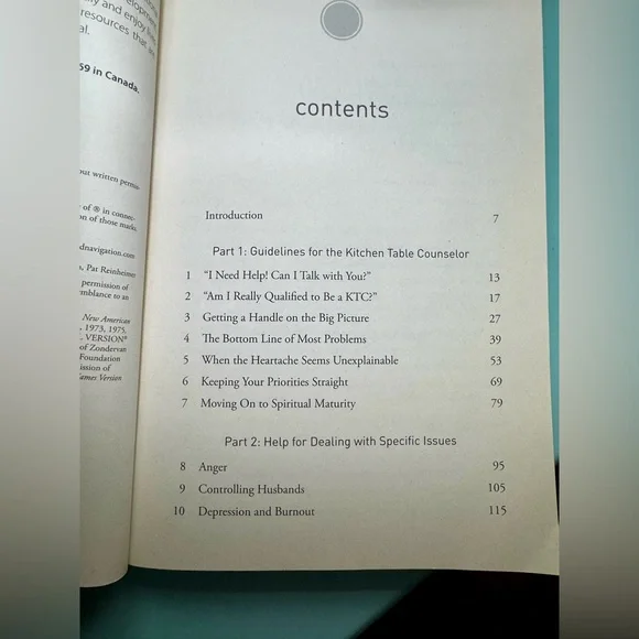 Never read! “Kitchen Table Counseling” book! - Picture 6 of 8